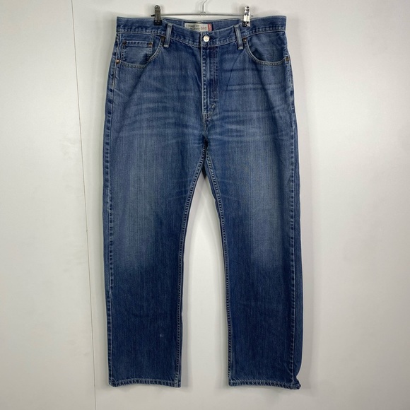 Levis Mens 40x32 Straight Fit 505 Jeans - Picture 1 of 6